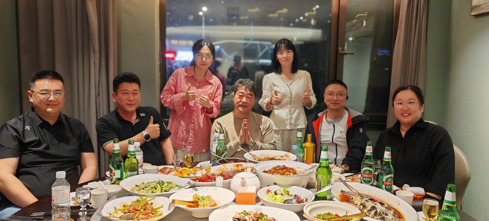 Maotong modtog med succes koreanske kunder og trak en ny plan for internationalt samarbejde
