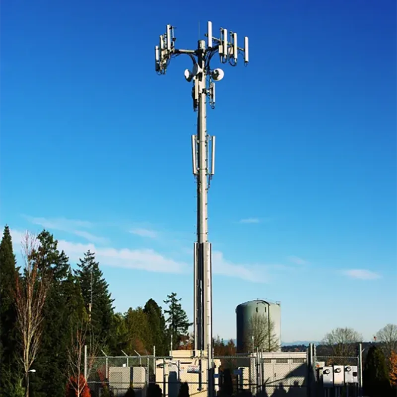 Hvad er den typiske levetid for et monopolstålrørtårn