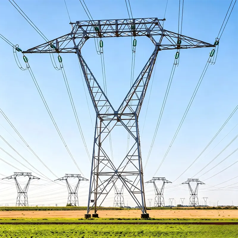 400kV højspændingstransmissionslinjetårn