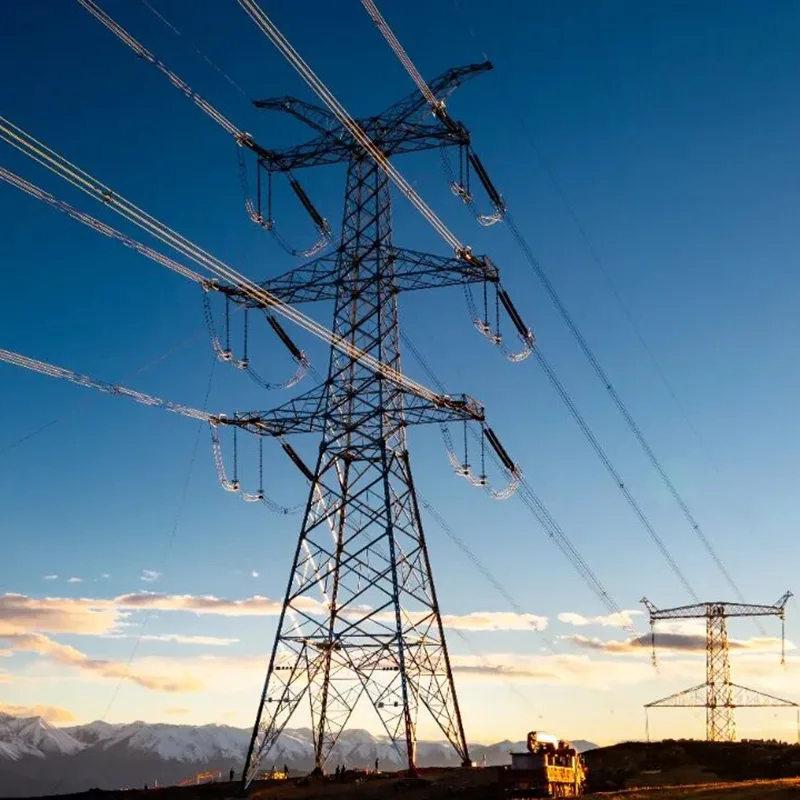 500kV Spænding Gitter Ståltårn