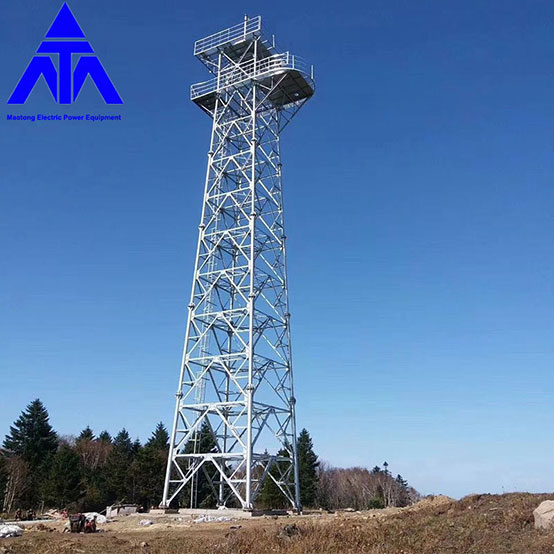 Træningstårn Kantet stålplatform Watch Lattice Steel Tower